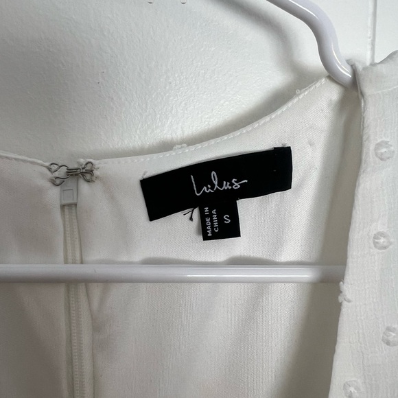 Lulus White Ruffle Mini Dress - Picture 5 of 11